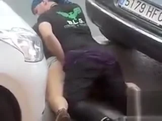 Sex in the street with a fat butt girl