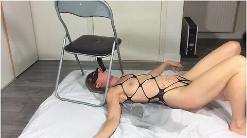 Training Painslut: Deepthroating, Nipples & Pussy & Ass Stretching - Verified Amateurs