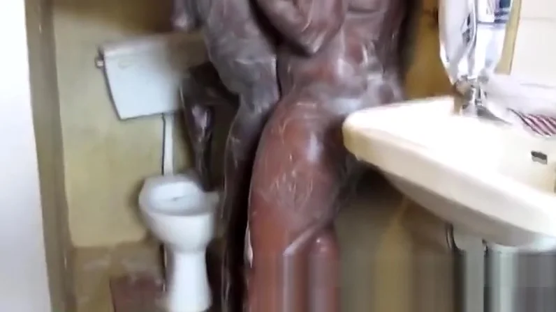 2 Ugandan lesbian take a soapy shower