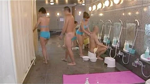oriental bathhouse CFNM (censored)