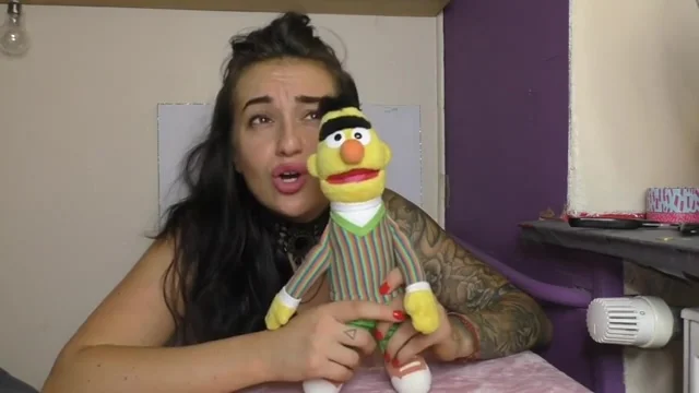 Farting on stuffed toys