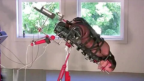 #194 Lingerie fuckingmachine device bondage HOG