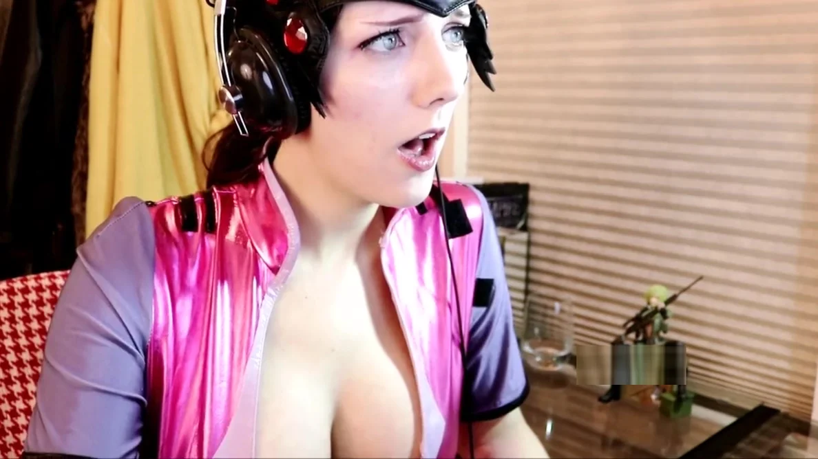 LIVE ON TWITCH Widowmaker Cosplay Tentacle Fuck