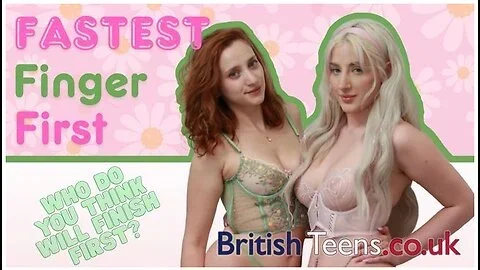 Sunflower Doll And Victoria Greene - Blonde Babe And Sexy Redhead Compete To Cum First