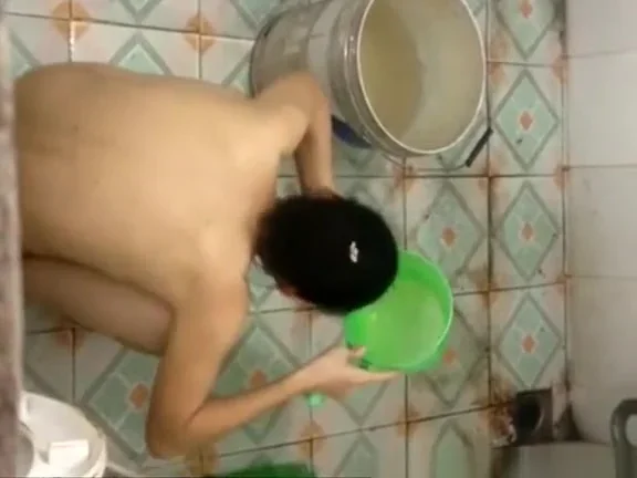 films asian woman in bathroom