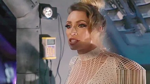 SPACE TAXI John turns up to fuck hairy redhead and hot MILF