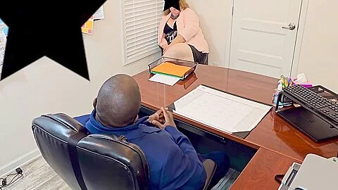 My Boss Caught Me Cheating & I Let Him Cum On My Pussy To Keep Him Quiet - Teaser Video