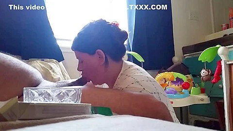 sexy wife smoking and sucking me