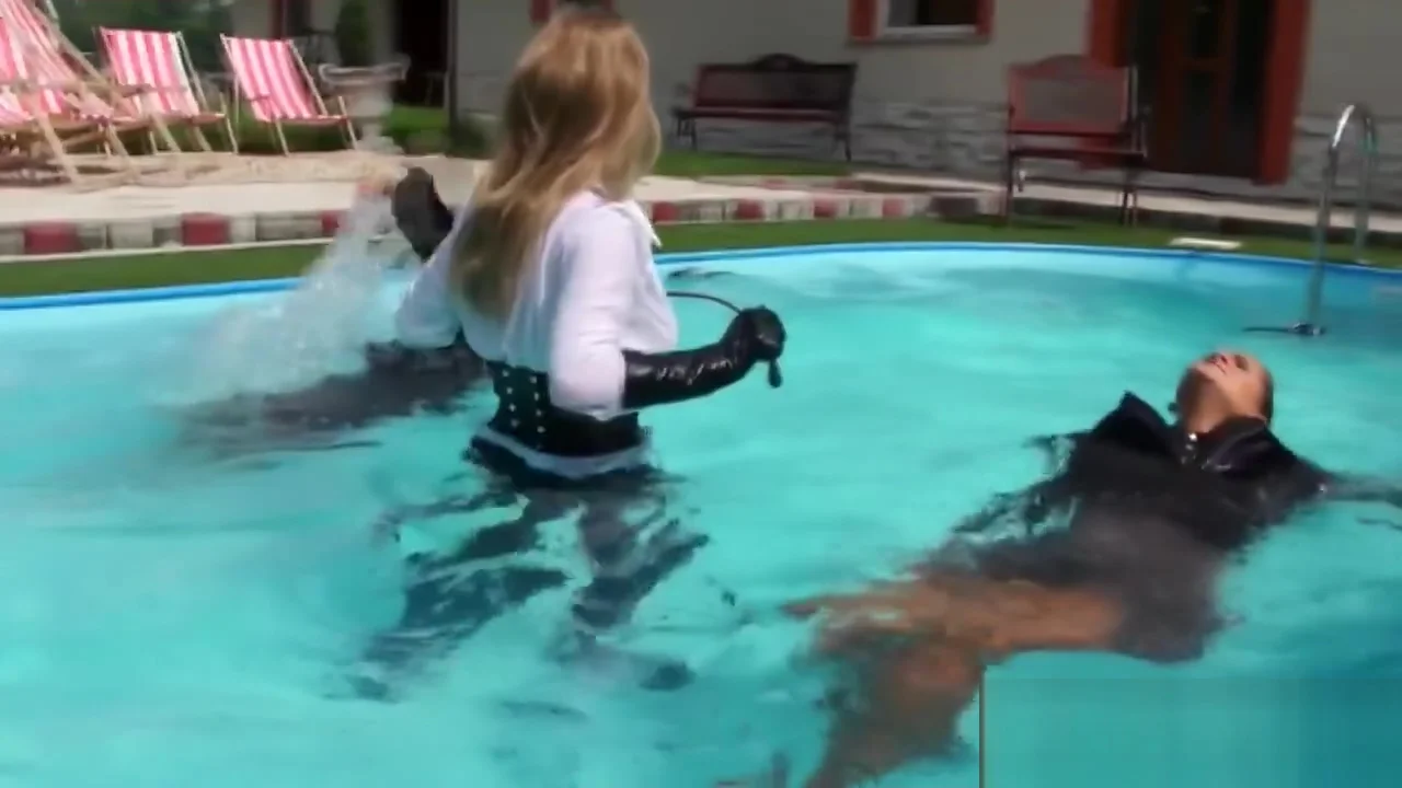European Babes Get Their Cloths Wet