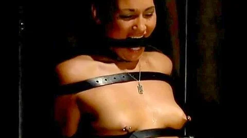 TheTickleChannel - Stretch Jade’s Pierced Nipples