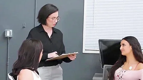 Study Dummies Pt 2 Whitney Wright And Eliza Ibarra - Lesbian - Brunette - Face Sitting - Lingerie - Masturbation - Office - Scissoring - Sixty-nine - Gway