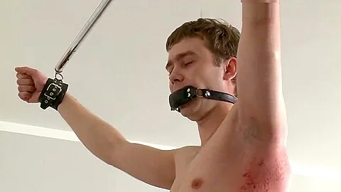 Femdom action - Giant thing in his ass
