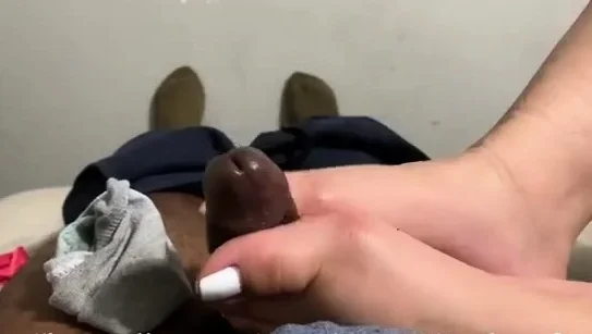 White Toes FootJob - Ruthssoftsoles