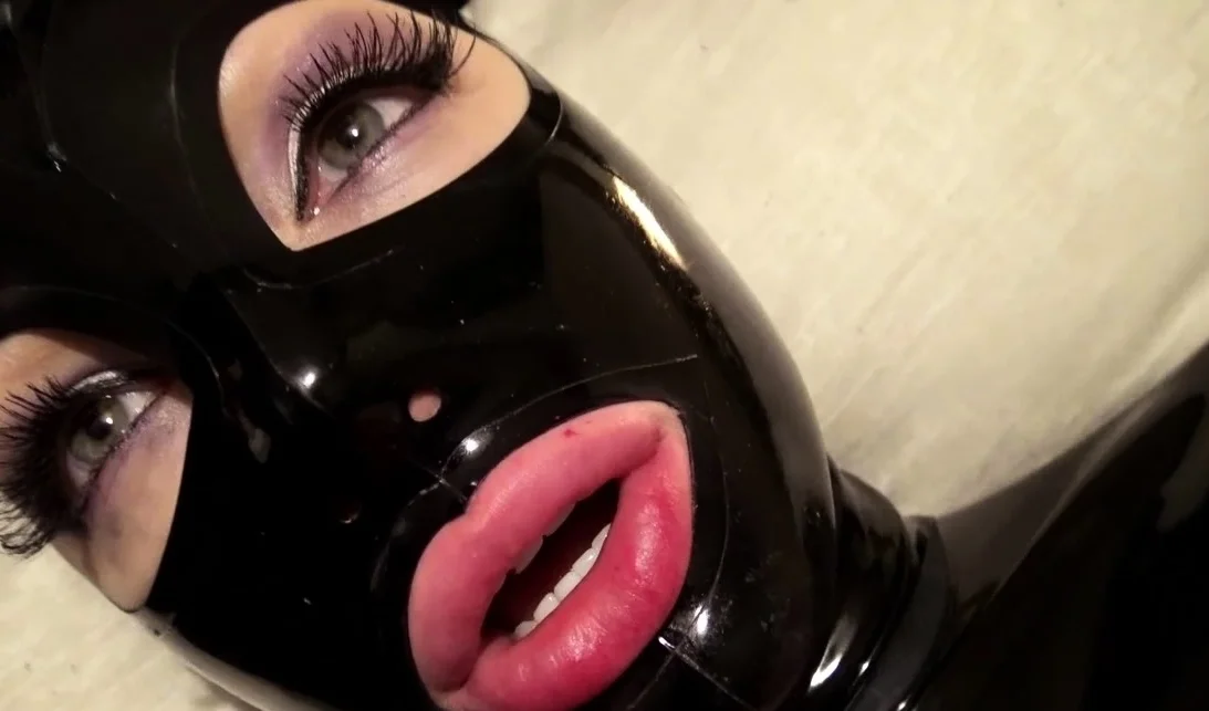 Sharon nylons fetish rubber toy masturbation movie