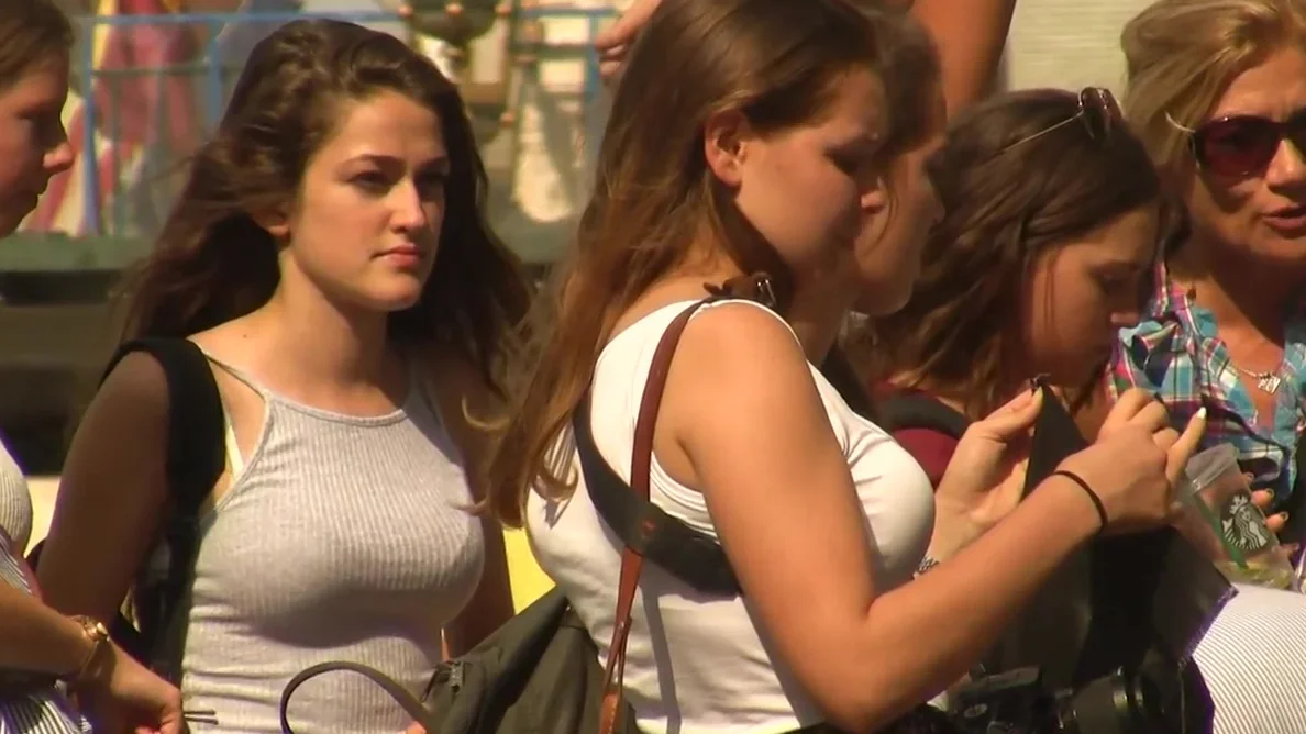 Class Trip to NYC? Not teen 18+ Panty Peek (at end)