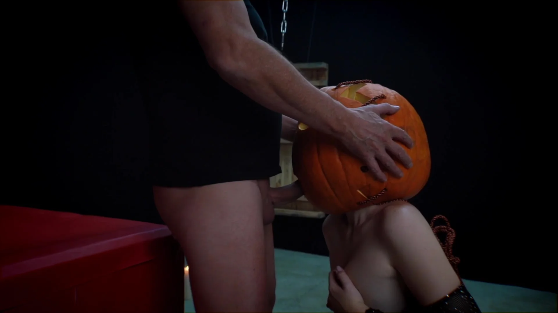 Haloween? Fuck Halloween! - Fuck The Pumpkin Blowjob The Pumpkin And A Good Spanking Pussy Dripping