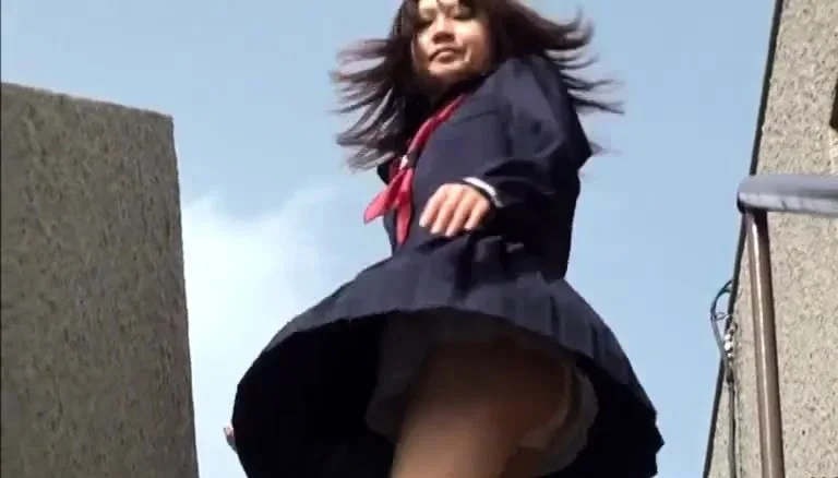 Solo Ashley Graham masturbates outdoors