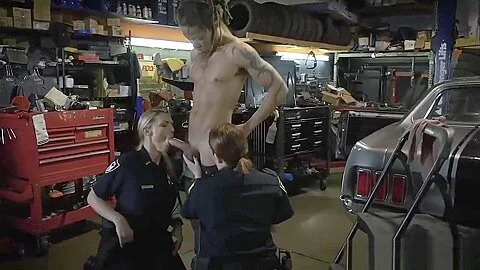 Big tit milf seduces xxx Chop Shop Owner