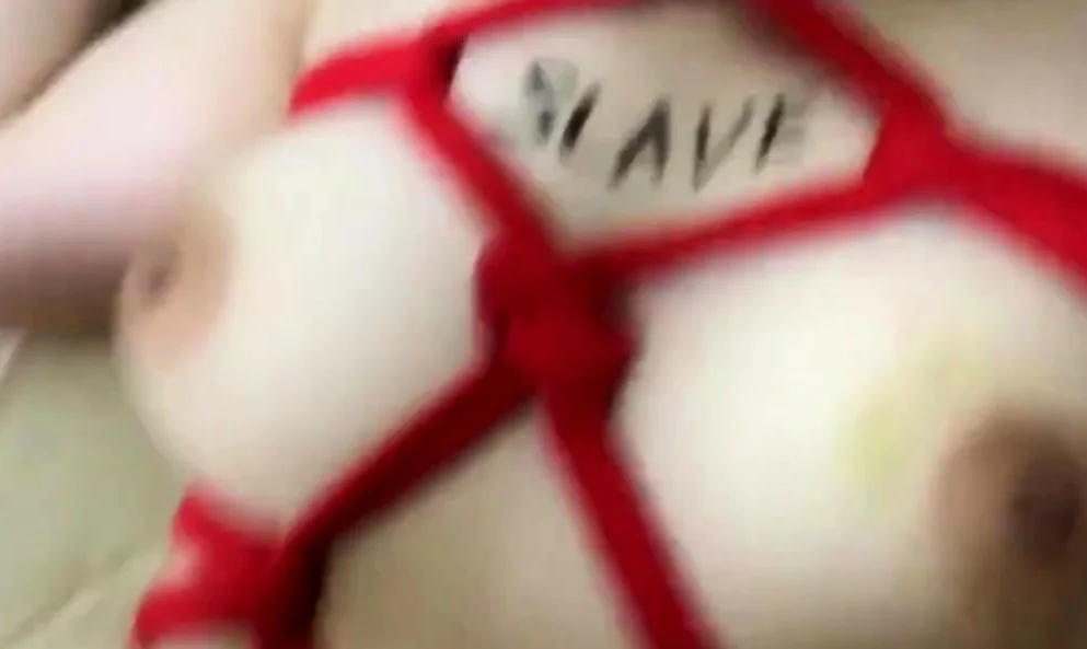 017 Sex slave get punish by Vegetable