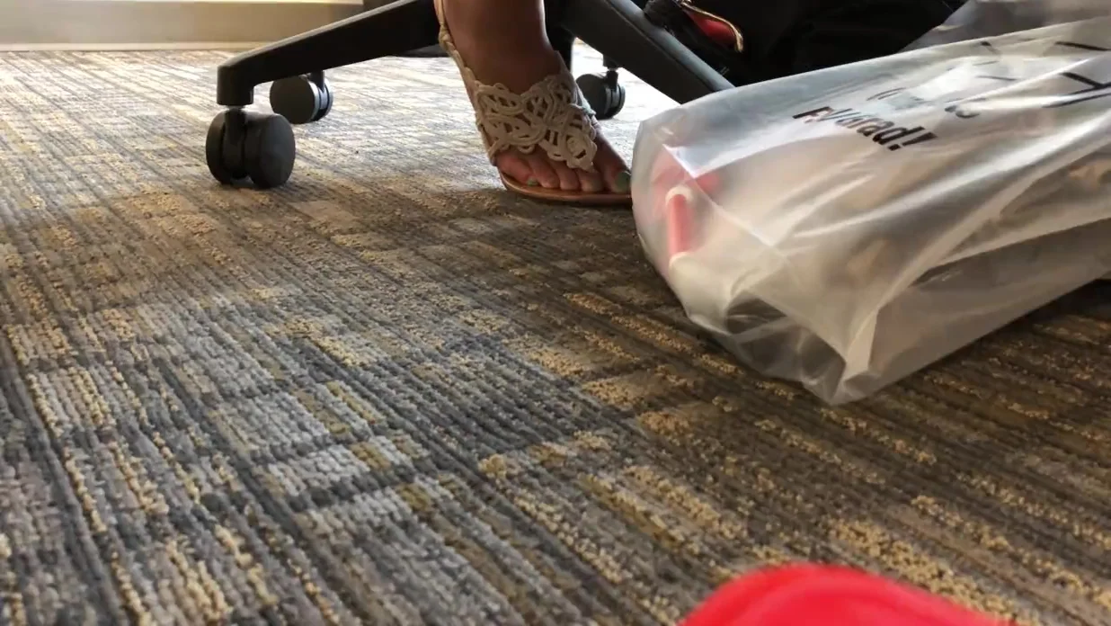 Chelsee Clayton feet in class 2