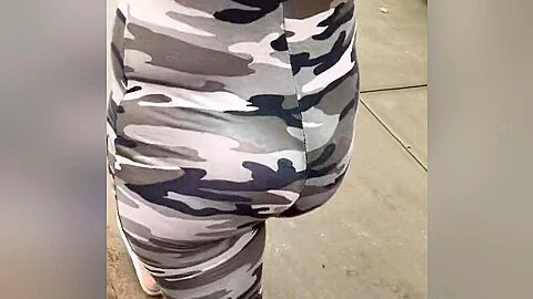 Wife see through fatigue spandex body suit vpl