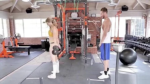 Serena Avery In Splash of Cum During Workout