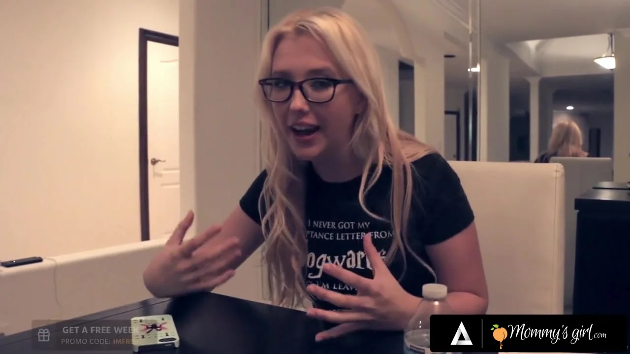 MOMMYSGIRL Hot Blonde Spends Her Prom Night With Her Dirty Stacked Stepmom BTS