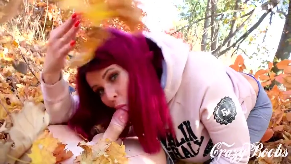 Amazing Oral Creampie And Throbbing Cum In Mouth In Park