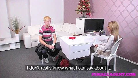 FemaleAgent Unsuspecting stud dominated by pegging