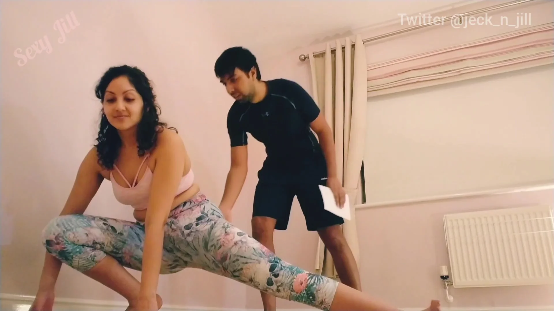 Latina teen 18+ Tricked Into Stripping And Fucking Her Personal Trainer At The Gym