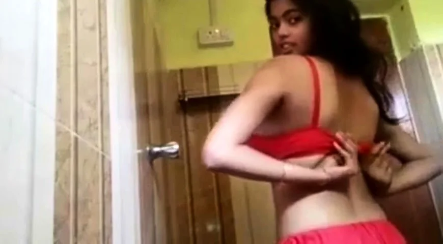 Desi 36D cup bangla college teen big Boobs bathroom hot