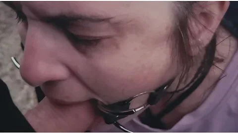 Slave Training - Learning To Talk With My Mouth Stuffed - Gag Speak With Verified Amateurs And Fuck Toy