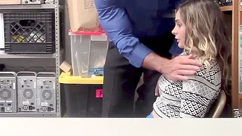 teen 18+ Aften Opal Gets Banged Hard By Mall Officer