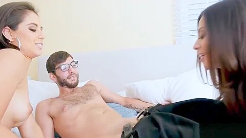 2 Big Ass Sluts share Dick