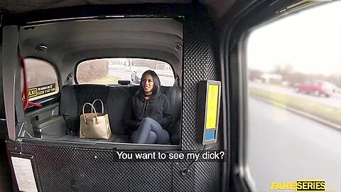 Latina Gives An Expert Blowjob In The Taxi - Canela Skin