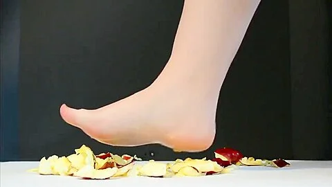 Feet Apple Crush