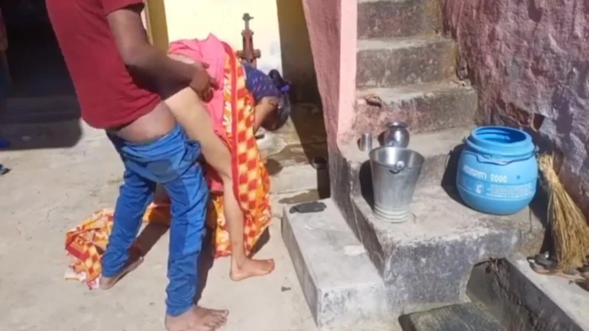 Step sister-in-law Wore A New Nightie Then Devarjis Cock Stood And Her Step sister-in-law Was Pelted On The Wall