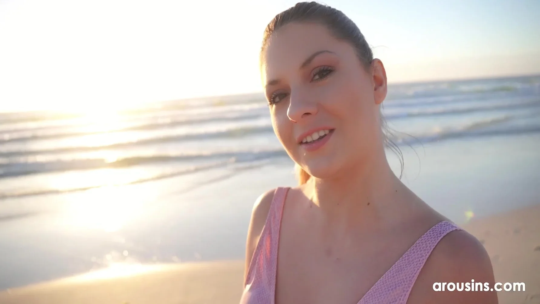 Have You Ever Been Blown On The Beach? Pov Jason Love At Arousins - Rebecca Volpetti