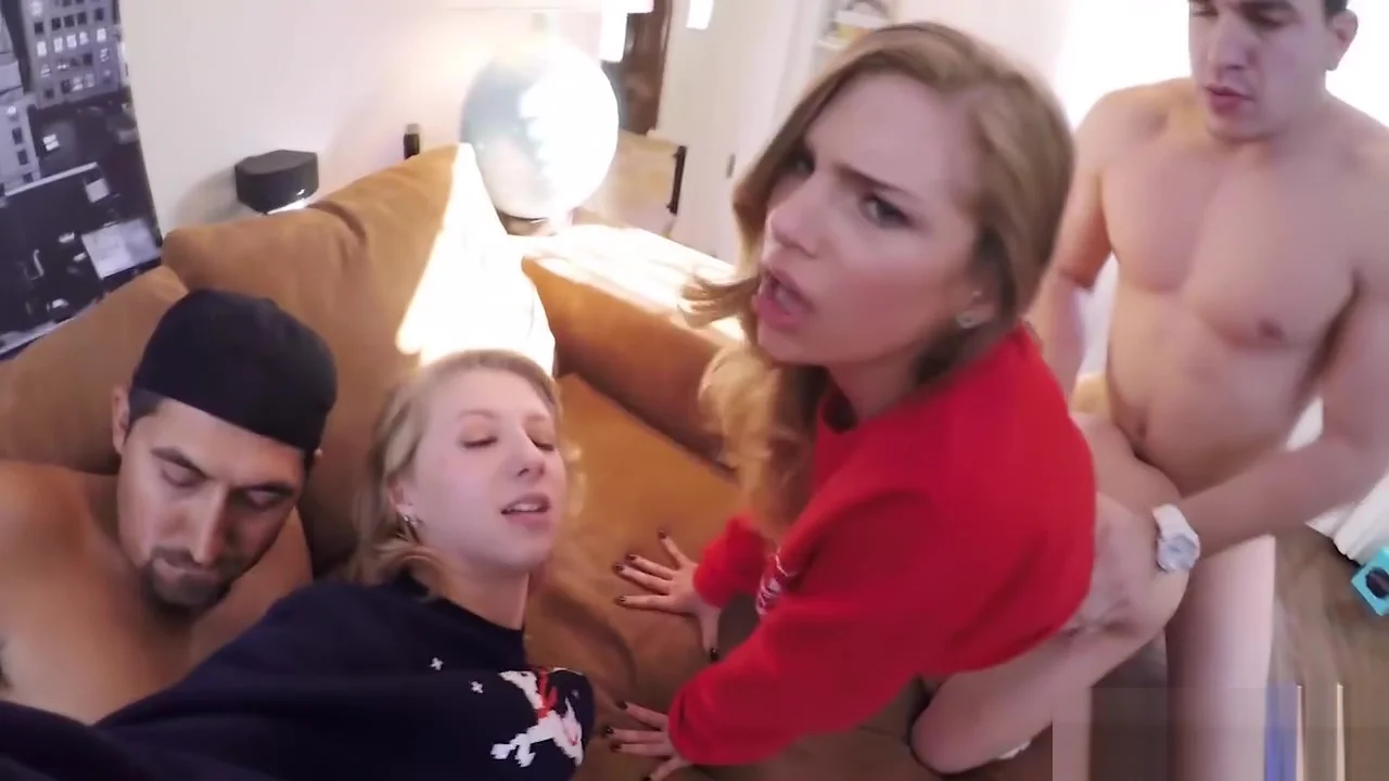 Slut petite teens 18+ sucked big dicks in a box for holiday