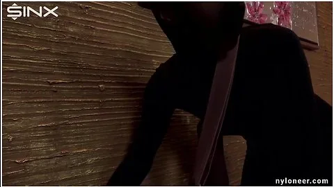 Catburglar Nylon Mask Blowjob