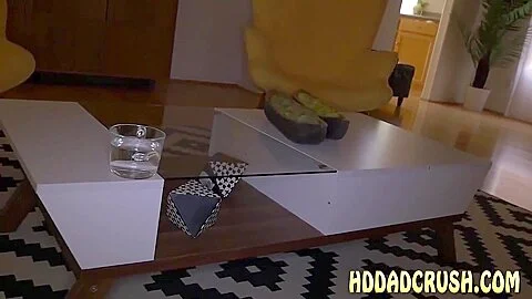 Horny teen 18+ Sucks Stepdad
