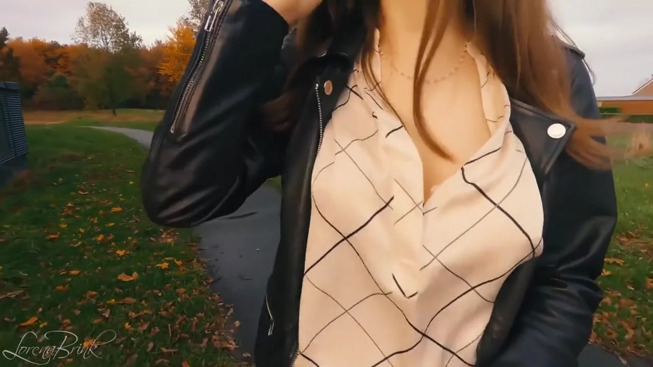 Boobwalk: Nearly Caught Twice Tits Out Diamond Pattern Blouse