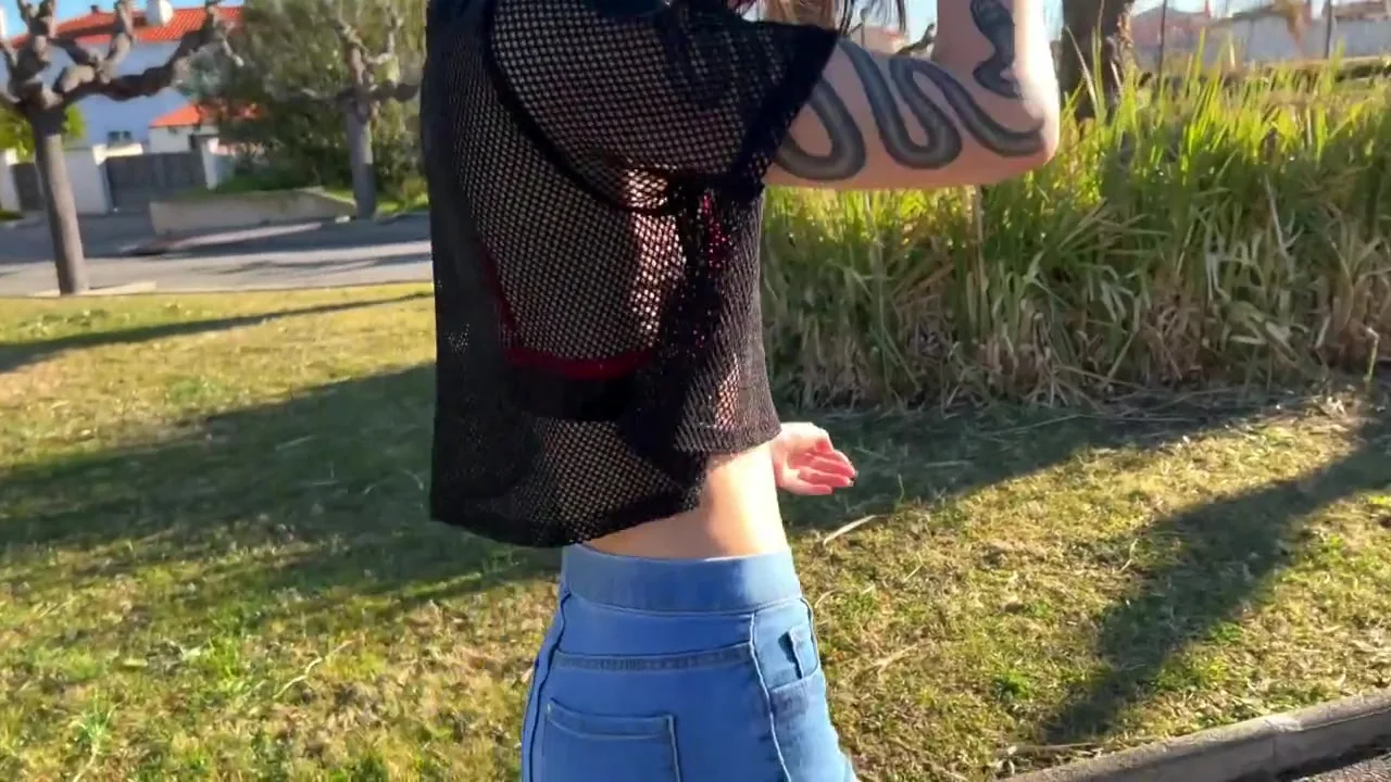 Crystal takes care of her anal frustration...