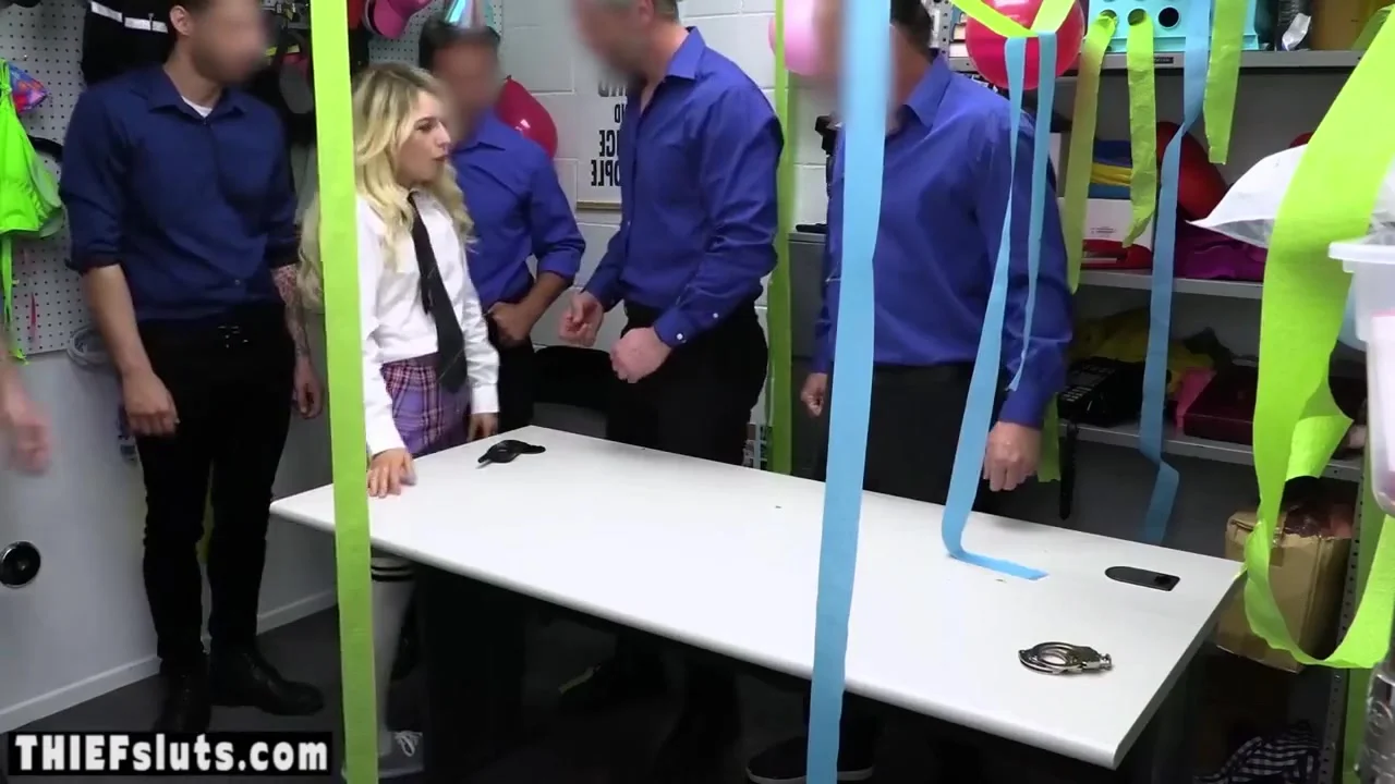 Scared teen 18+ teen 18+ Group Fucked By Guards
