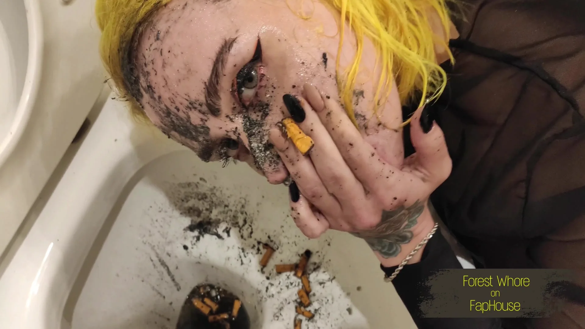 Extreme Dirty Humiliation (eating Trash Prolapse Humiliation)