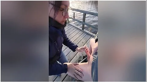 Risky Blowjobs In Public On An Observation Tower And Later On The Water