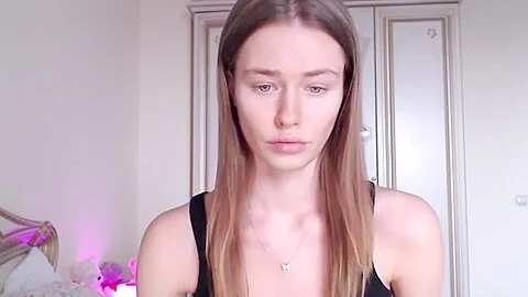 A teen 18+ Takes Off Her Panties So She Can Masturbate