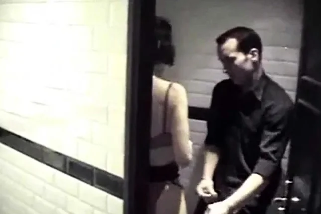 Couple Caught In Restaurant Bathroom