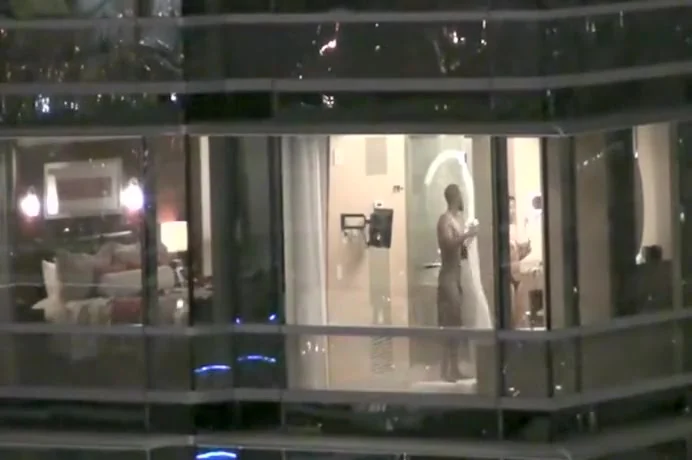 caught a hotel affair
