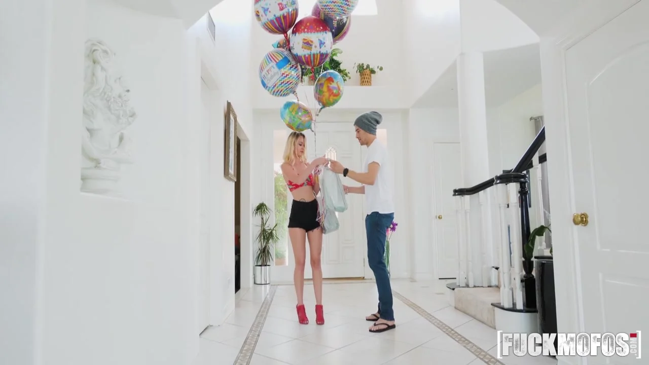 Kenzie Kai In Petite Blonde Seduces BFFs Step brother